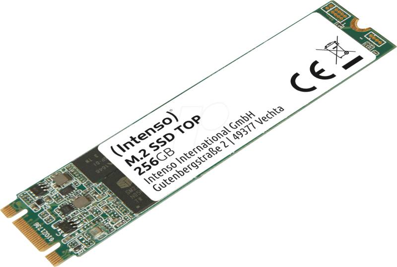 INTENSO 3832440 - Intenso Top Performance SSD 256GB M.2 SATA von Intenso
