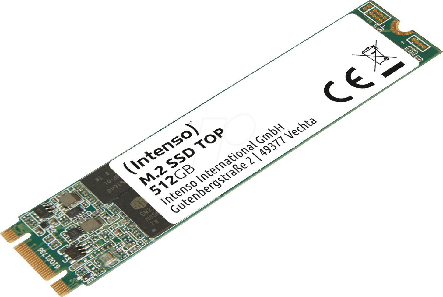 INTENSO 3832450 - Intenso Top Performance SSD 512GB M.2 SATA von Intenso