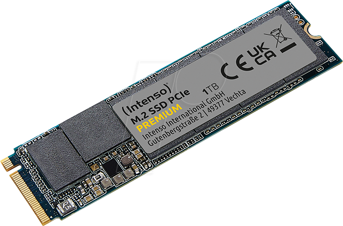 INTENSO 3835460 - Intenso M.2 SSD PCIe Premium 1 TB M.2 NVMe von Intenso