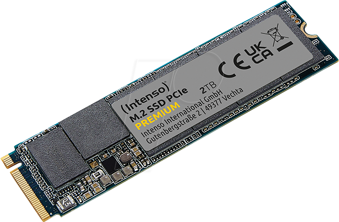 INTENSO 3835470 - Intenso M.2 SSD PCIe Premium 2 TB M.2 NVMe von Intenso