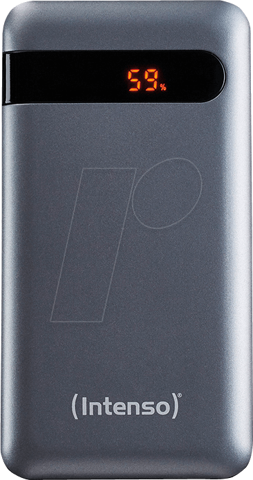 INTENSO 7332354 - Powerbank, Li-Po, 20000 mAh, USB/ USB-C, silber von Intenso