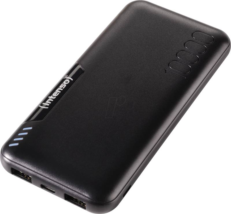 INTENSO 7332431 - Powerbank, Li-Po, 10000 mAh, USB-C, schwarz von Intenso