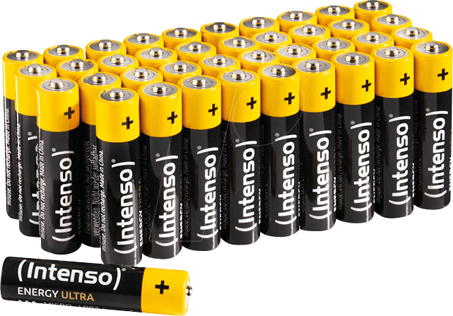 INTENSO 7501510 - Energy Ultra Alkaline Batterie, AAA (Micro), 40er-Pack von Intenso