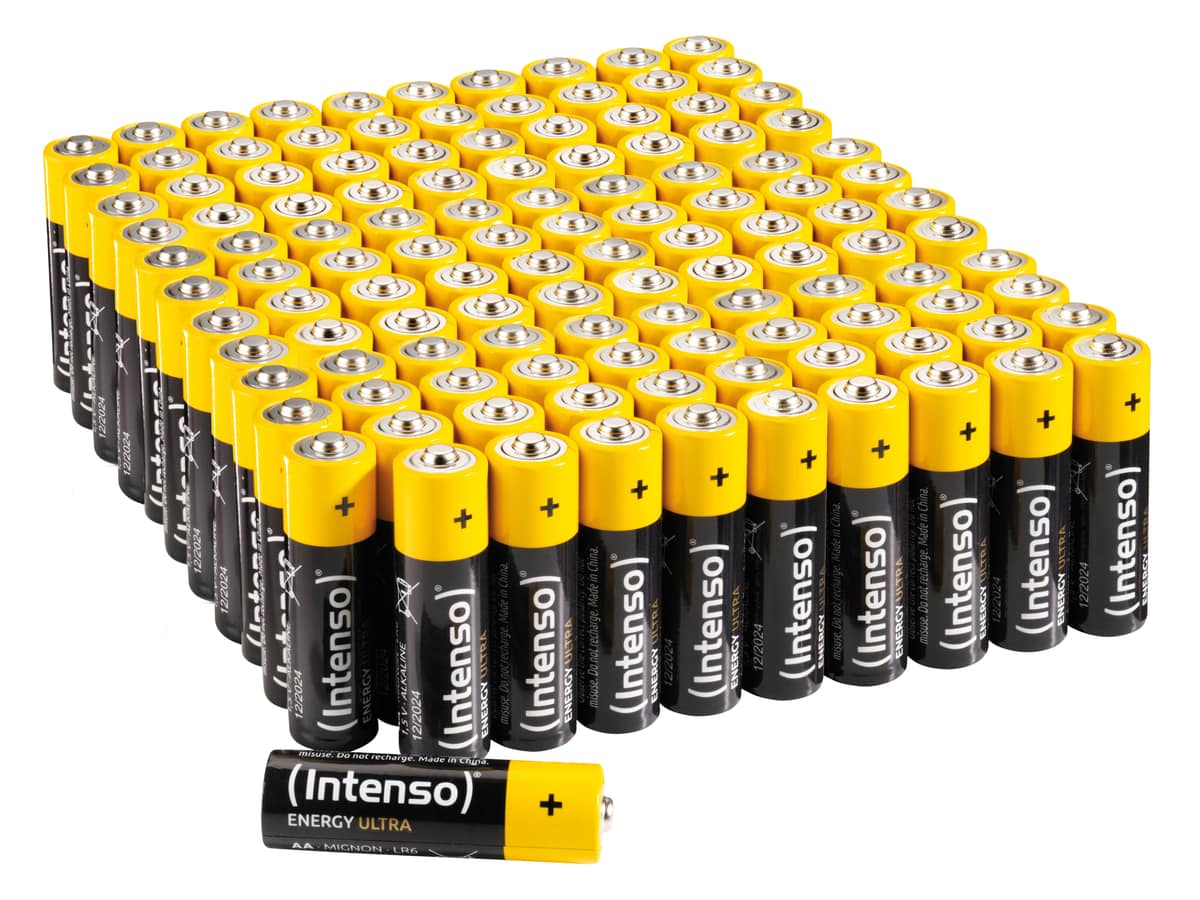 INTENSO Mignon-Batterie-Set Energy Ultra, AA LR06, 120 Stück INTENSO Mignon-Batterie-Set Energy Ultra, AA LR06, 120 Stück von Intenso