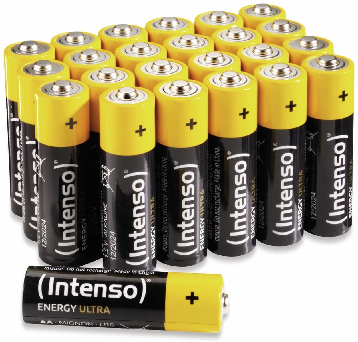 INTENSO Batterie-Set Energy Ultra, AA LR06, 24 Stück von Intenso