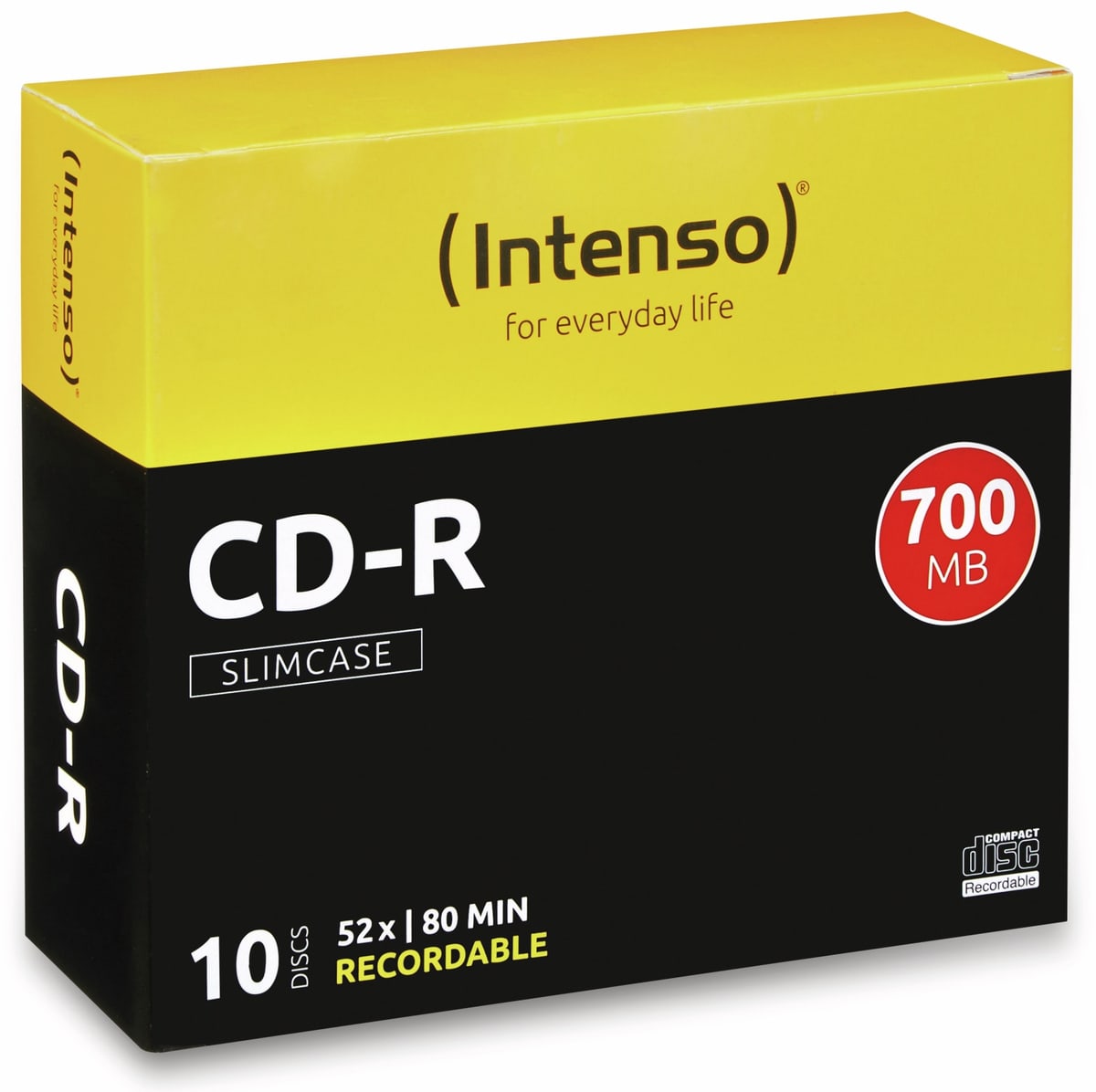 INTENSO CD-R Slim Case von Intenso