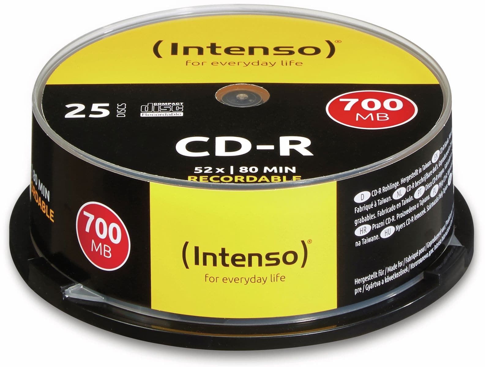 INTENSO CD-R Spindel, 25 Stück von Intenso