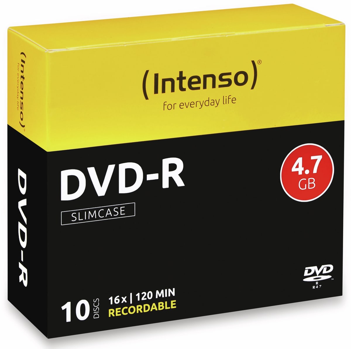 INTENSO DVD-R Slim Case von Intenso