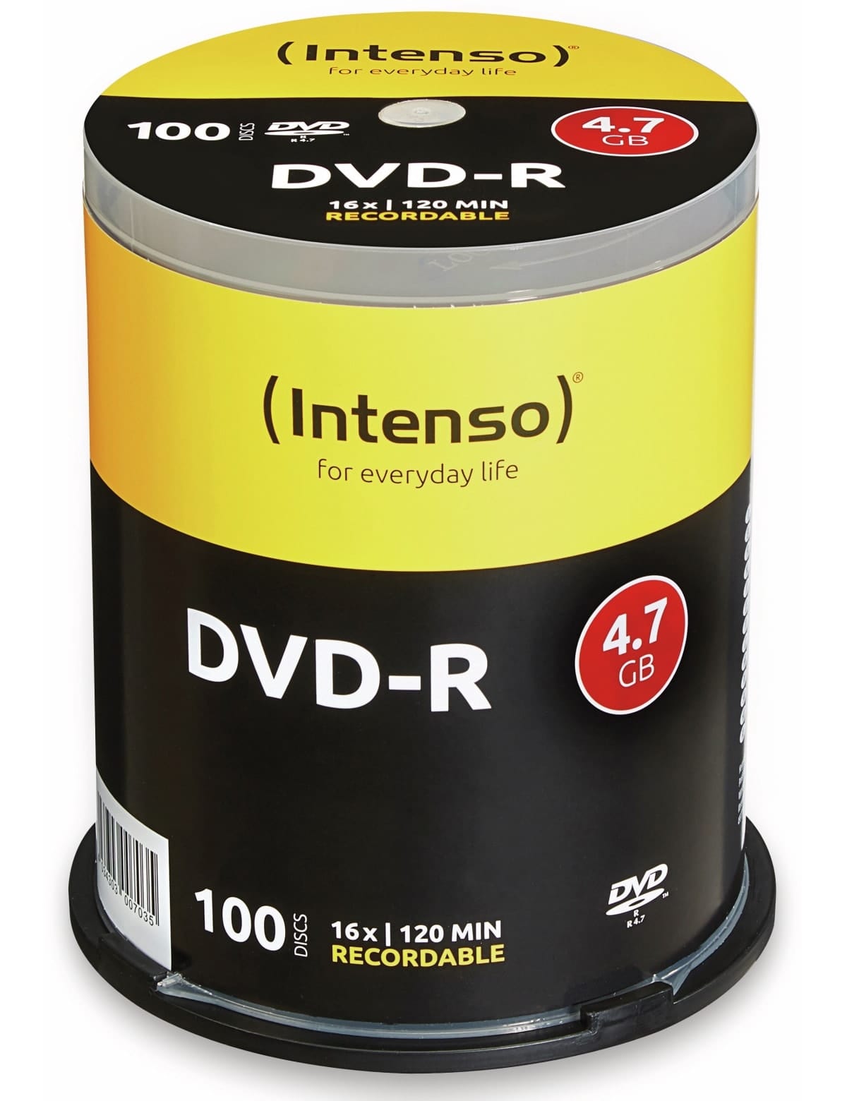 INTENSO DVD-R Spindel, 100 Stück von Intenso