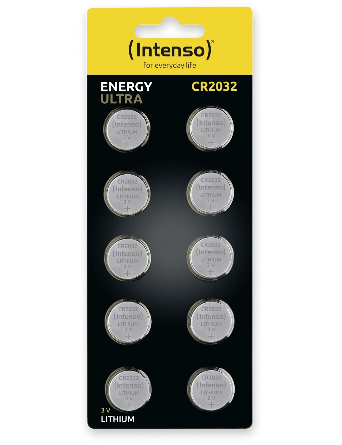 INTENSO Lithium-Knopfzelle CR2032, 10 Stück INTENSO Lithium-Knopfzelle CR2032, 10 Stück von Intenso
