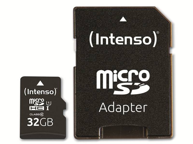 INTENSO MicroSD-Card Performance Line, 3424480, 32 GB von Intenso