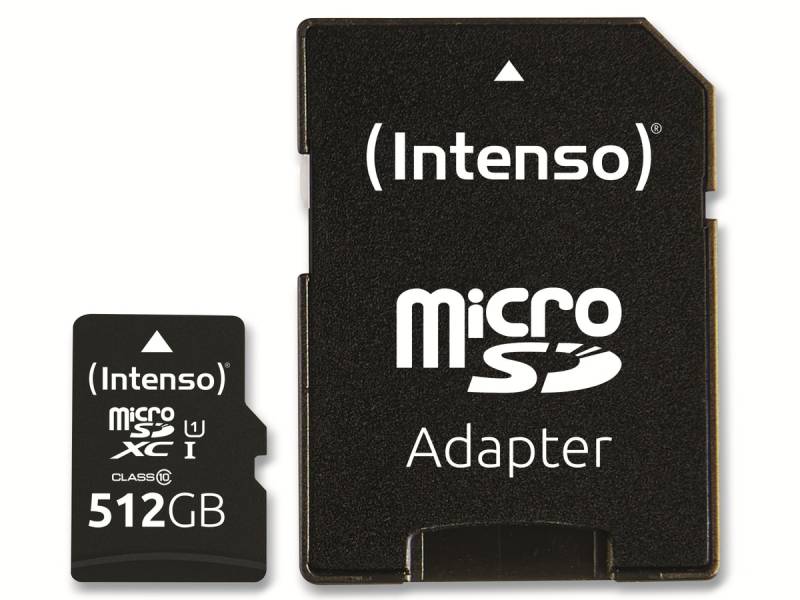 INTENSO MicroSD-Card Performance Line, 3424493, 512 GB von Intenso