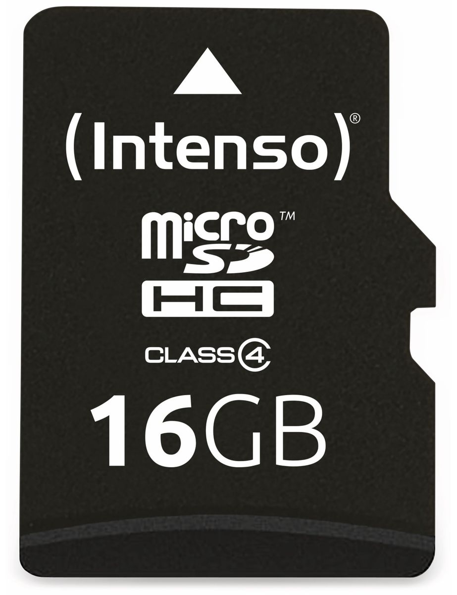 INTENSO MicroSDHC Card 16 GB von Intenso