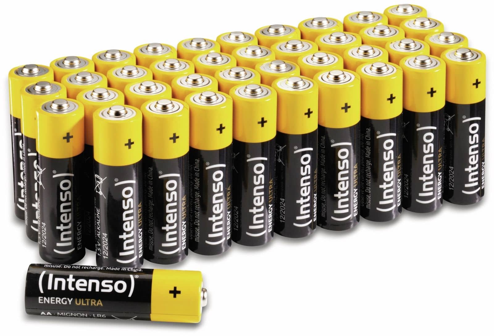 INTENSO Mignon-Batterie Energy Ultra, AA LR06, 40 Stück von Intenso