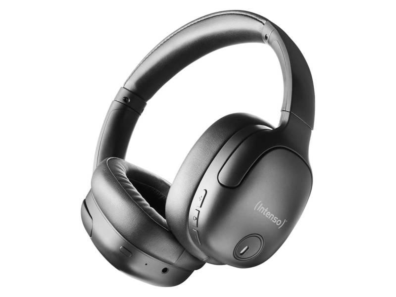 INTENSO Over-Ear Kopfhörer O400HA, TWS, Bluetooth, ANC, schwarz von Intenso