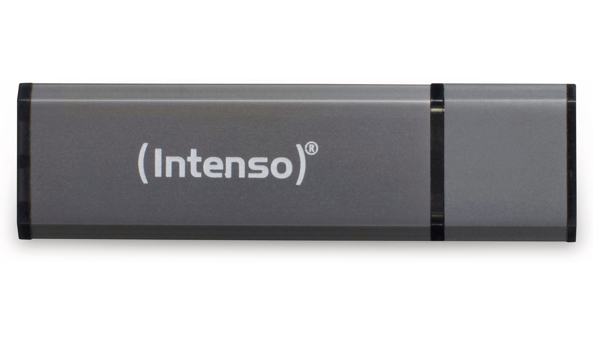 INTENSO USB 2.0 Speicherstick Alu Line, anthrazit, 32 GB von Intenso