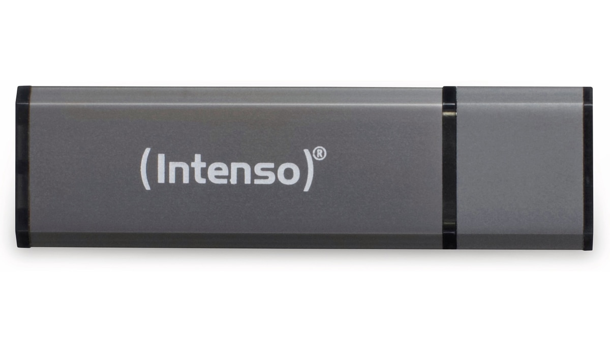 INTENSO USB 2.0 Speicherstick Alu Line, anthrazit, 64 GB von Intenso