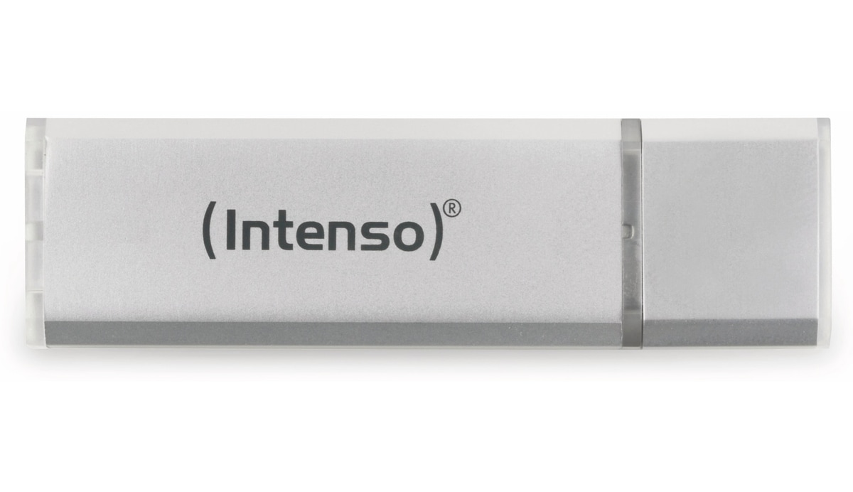 INTENSO USB 2.0 Speicherstick Alu Line, silber, 4 GB von Intenso