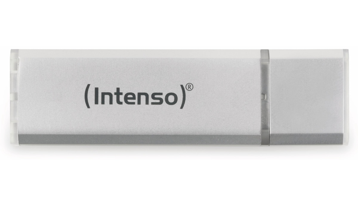 INTENSO USB 2.0 Speicherstick Alu Line, silber, 64 GB von Intenso