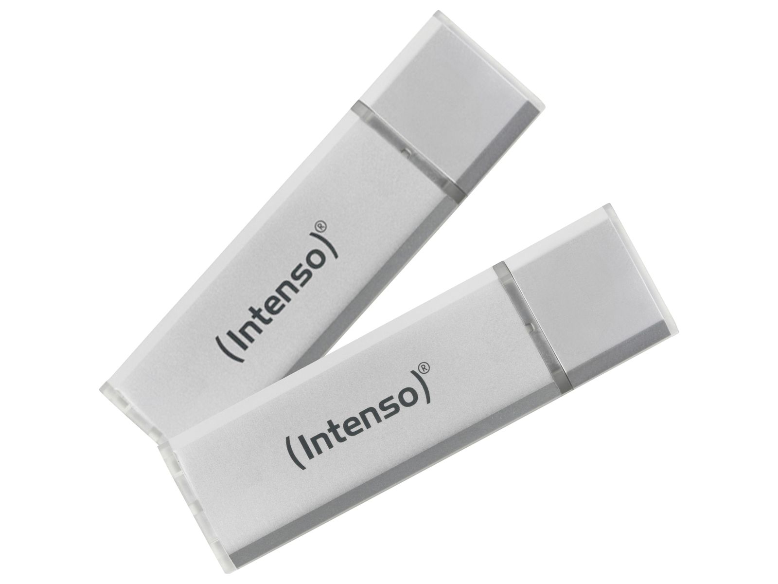 INTENSO USB 3.2-Stick Ultra Line, 64 GB, 2er Pack, silber von Intenso