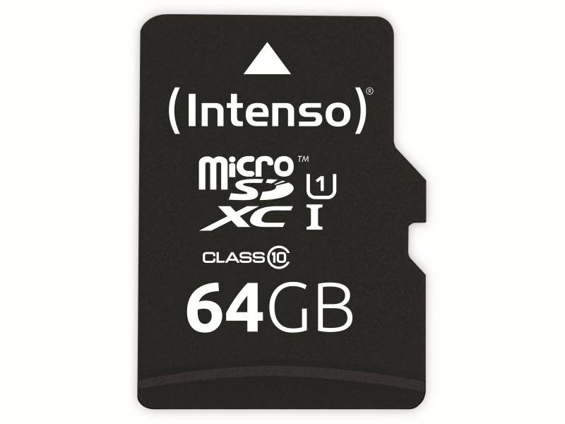 INTENSO microSDXC Card 3433490, 64 GB von Intenso