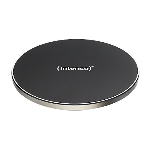 Intenso 10W Wireless Charger BA1 Ladegerät Induktive Ladestation, Qi zertifiziert, schwarz von Intenso