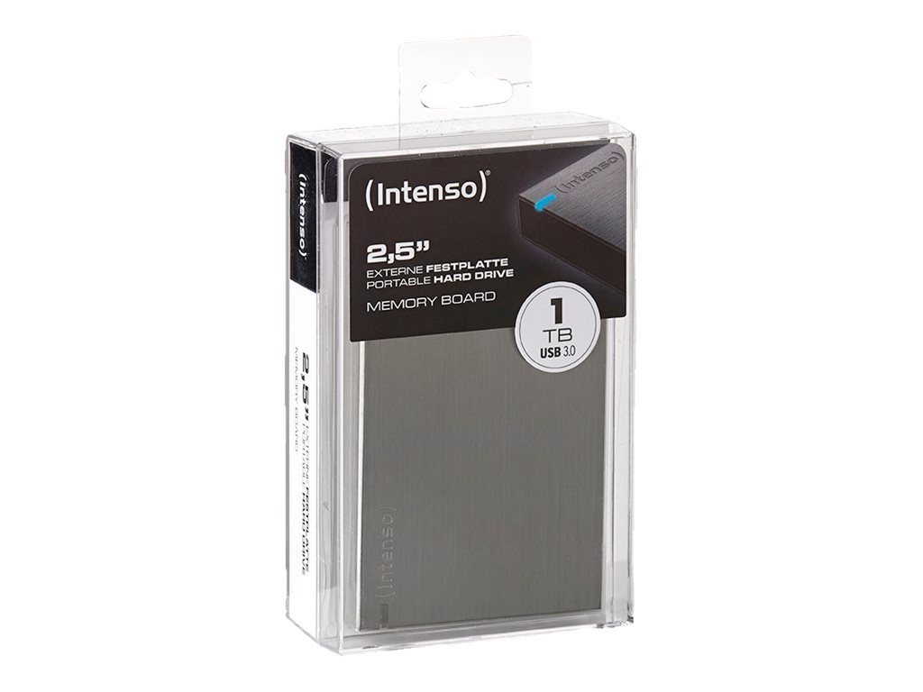 Intenso 1TB INTENSO 6.3cm (2,5) 3.0 MemoryBoard anthrazit externe HDD-Festplatte von Intenso