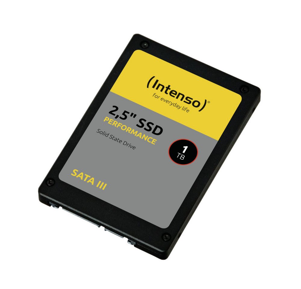 Intenso 2,5 SSD SATA III 1TB Performance 550 MB/Sek Interne SSD-Festplatte interne SSD" von Intenso