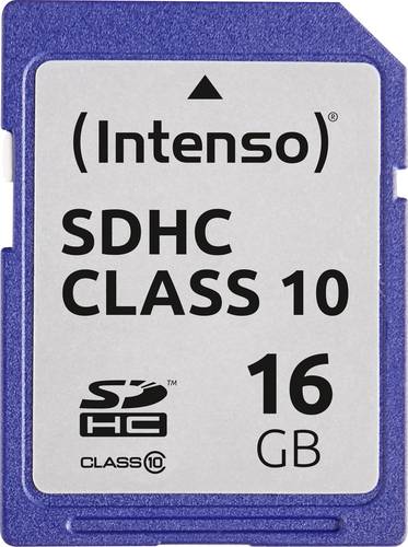 Intenso 3411470 SDHC-Karte 16GB Class 10 von Intenso