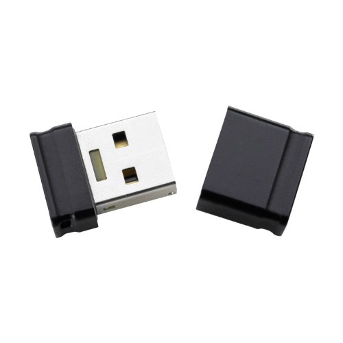 Intenso 3500460 Micro Line 8GB USB-Stick USB 2, 8GB - USB 2.0, Schwarz von Intenso