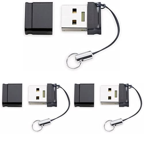 Intenso 3532470 Slim Line - 16 GB USB-Stick - usb3.2_gen_1x1, schwarz, 3er Pack von Intenso