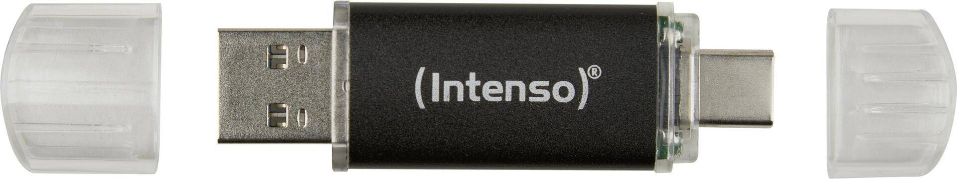 Intenso 3539490 USB-Stick 64 GB USB Type-A / USB Type-C 3.2 Gen 1 (3.1 Gen 1) Anthrazit (3539490) von Intenso