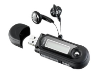 Intenso 3601470, MP3 Spieler, 16 GB, LCD, USB 2.0, Schwarz, Kopfhörer enthalten von Intenso