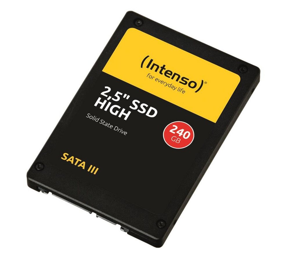 Intenso 3813440 interne SSD, 240 GB, 2,5 SSD, SATA III, interne Festplatte" von Intenso