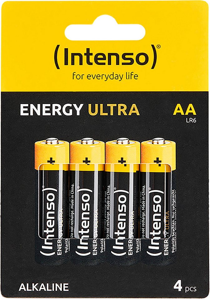 Intenso 4 Intenso Energy Ultra AA / Mignon Alkaline Batterien im 4er Blister Batterie Intenso 4 Intenso Energy Ultra AA / Mignon Alkaline Batterien im 4er Blister Batterie von Intenso