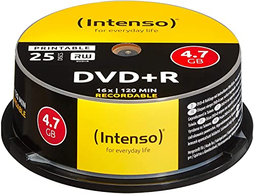 Intenso 4811154 Single-Layer-DVD+R von Intenso