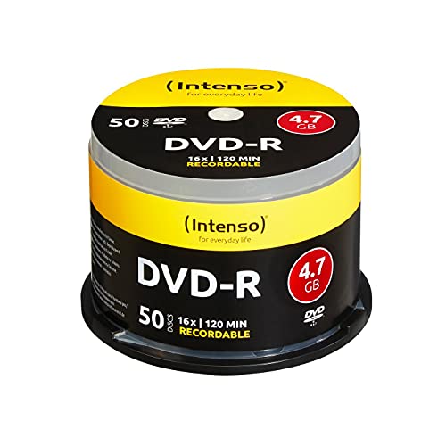Intenso 50 DVD-R 4,7GB 16x Cake Box von Intenso