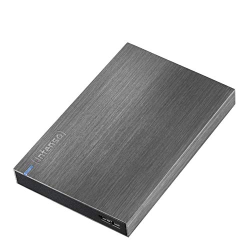 Intenso 6028680 Memory Board Portable Hard Drive 2TB, tragbare Externe Festplatte 2TB - 2,5 Zoll, 5400rpm, 8MB Cache, USB 3 anthrazit von Intenso