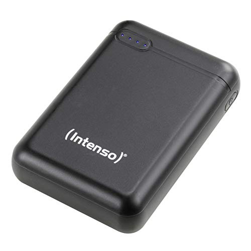 Intenso 7313530 Powerbank XS 10000, externes Ladegerät (10000mAh,geeignetfürSmartphone/TabletPC/MP3Player/Digitalkamera)schwarz von Intenso
