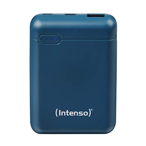 Intenso 7313537 Powerbank XS 10000, externes Ladegerät (10000mAh, geeignet für Smartphone/Tablet PC/MP3 Player/Digitalkamera) Petrol von Intenso