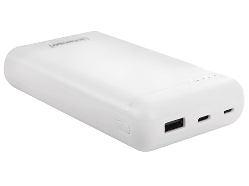 Intenso 7313552 Powerbank XS 20000, externes Ladegerät 20000mAh, geeignet für Smartphone/Tablet PC/Digitalkamera/, weiß von Intenso