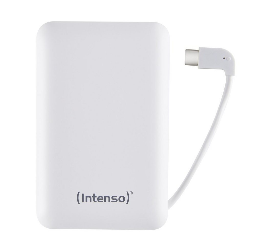 Intenso 7314532 Akkuladegerät Lithium Polymer (LiPo) 10000 mAh Weiß Powerbank von Intenso