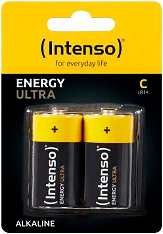 Intenso 7501432 Batterie, LR14 (1,5 V, 2 St) von Intenso