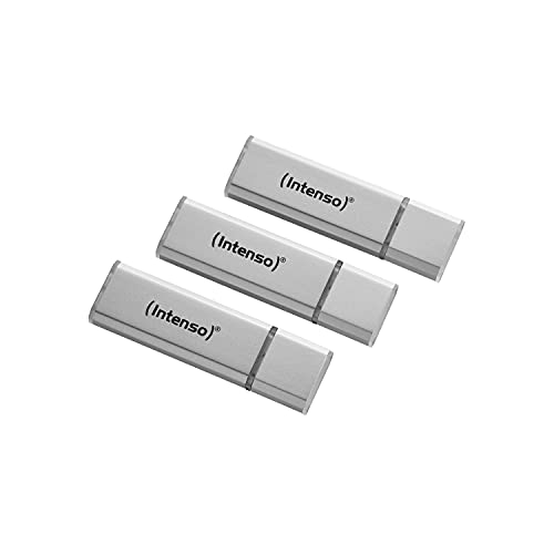 Intenso Alu Line 3x 16GB USB-Stick USB 2.0 silber (Dreierpackung) von Intenso