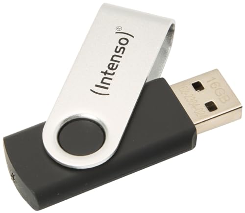 Intenso Basic Line 16 GB USB-Stick USB 2.0 silber/schwarz von Intenso