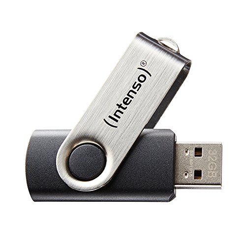 Intenso Basic Line 32 GB USB-Stick USB 2.0 silber/schwarz von Intenso