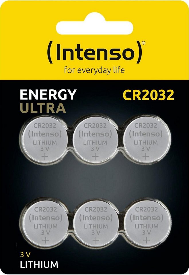 Intenso Batterie, CR2032 von Intenso