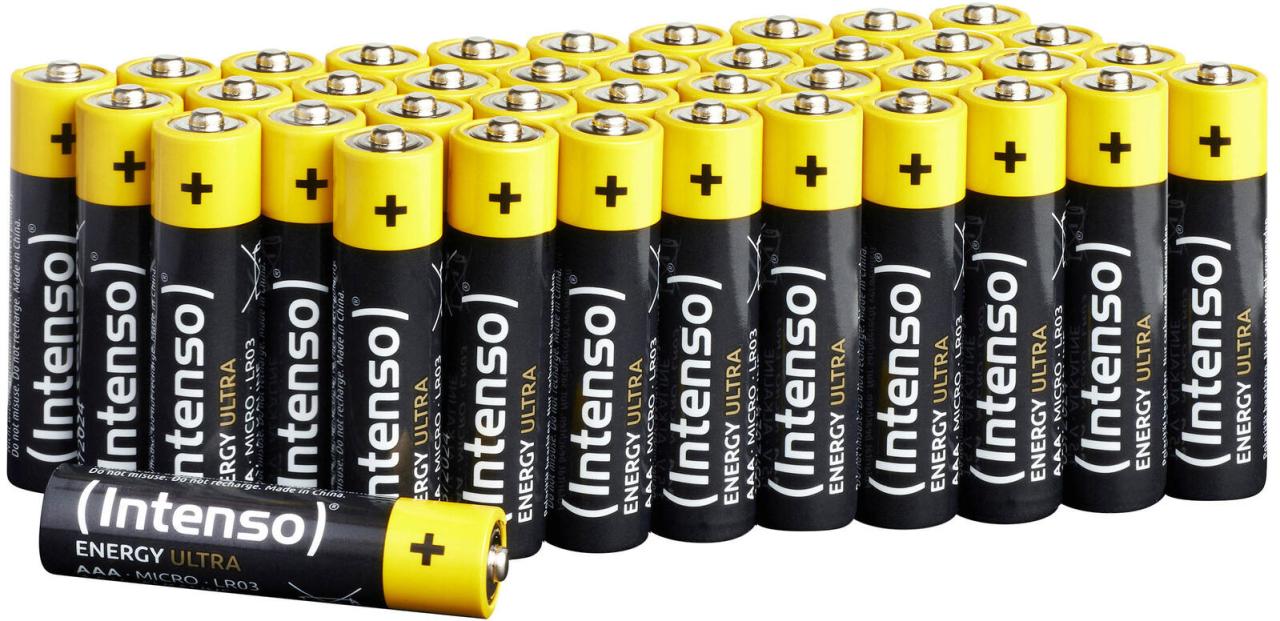 Intenso Batterien Micro AAA 1.5 V Intenso Batterien Micro AAA 1.5 V von Intenso