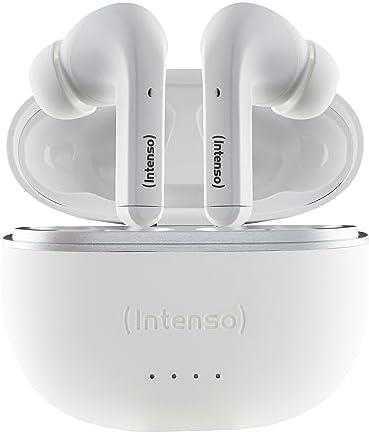 Intenso Black Buds T300A Kopfhörer im Ohr Anrufe/Musik/Sport/Alltag Schwarz (3720300) von Intenso