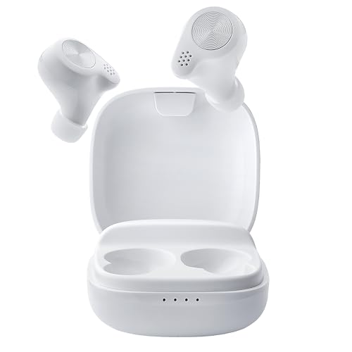 Intenso Buds Micro - TWS True Wireless Kopfhörer T200 mit Gaming Mode und bis zu 25 Std. Musikwiedergabe, weiß Intenso Buds Micro - TWS True Wireless Kopfhörer T200 mit Gaming Mode und bis zu 25 Std. Musikwiedergabe, weiß von Intenso